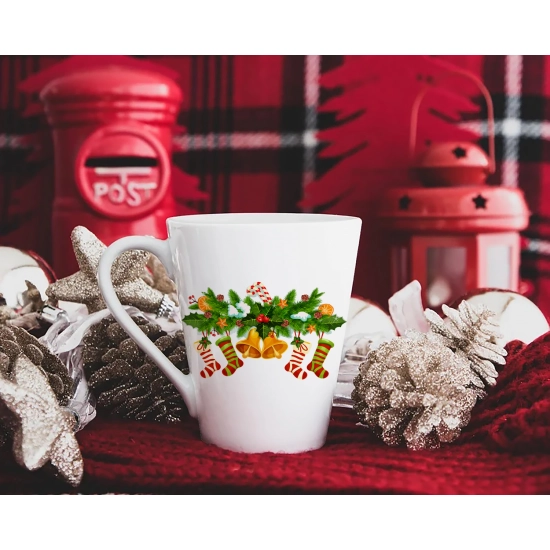 ŚWIĄTECZNY KUBEK LATTE 330ml PREZENT NA ŚWIĘTA