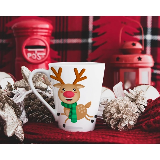 ŚWIĄTECZNY KUBEK LATTE 330ml PREZENT NA ŚWIĘTA