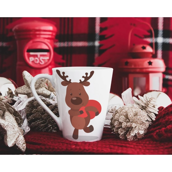 ŚWIĄTECZNY KUBEK LATTE 330ml PREZENT NA ŚWIĘTA