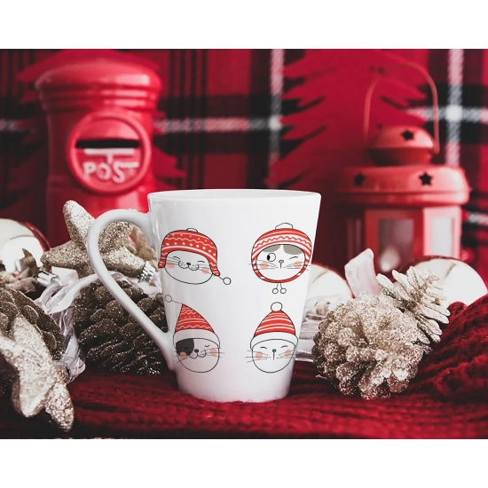 ŚWIĄTECZNY KUBEK LATTE 330ml PREZENT NA ŚWIĘTA