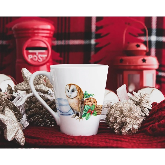 ŚWIĄTECZNY KUBEK LATTE 330ml PREZENT NA ŚWIĘTA