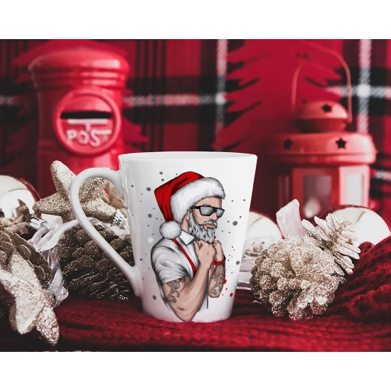 ŚWIĄTECZNY KUBEK LATTE 330ml PREZENT NA ŚWIĘTA