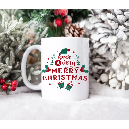 SUPER ŚWIĄTECZNY KUBEK PREZENT 330ml Z NADRUKIEM