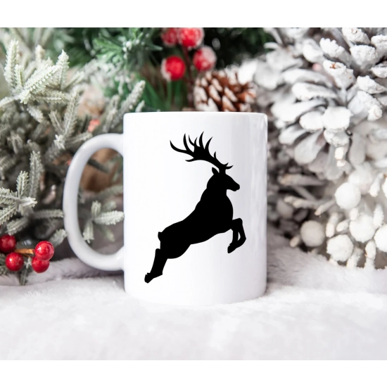 SUPER ŚWIĄTECZNY KUBEK PREZENT 330ml RENIFER