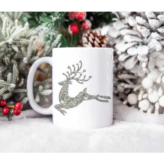 SUPER ŚWIĄTECZNY KUBEK PREZENT 330ml RENIFER