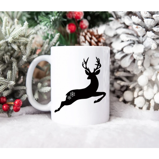 SUPER ŚWIĄTECZNY KUBEK PREZENT 330ml RENIFER