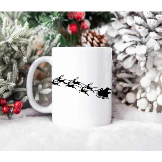 SUPER ŚWIĄTECZNY KUBEK PREZENT 330ml RENIFER