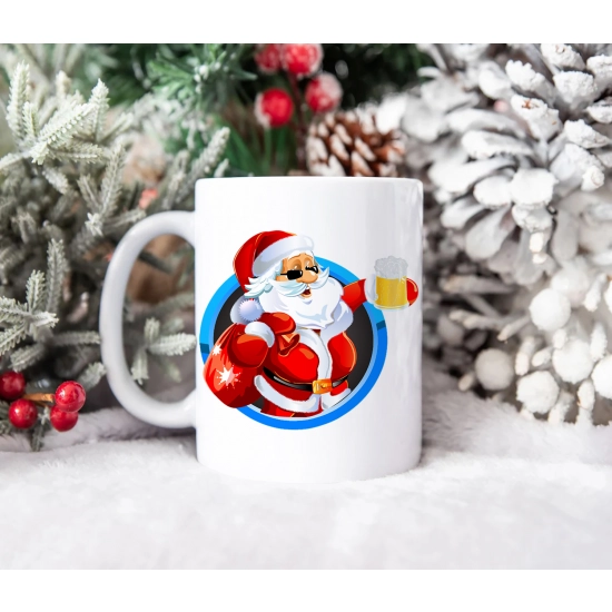 SUPER ŚWIĄTECZNY KUBEK PREZENT 330ml MIKOŁAJ