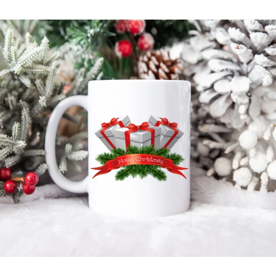 SUPER ŚWIĄTECZNY KUBEK PREZENT 330ml Z NADRUKIEM