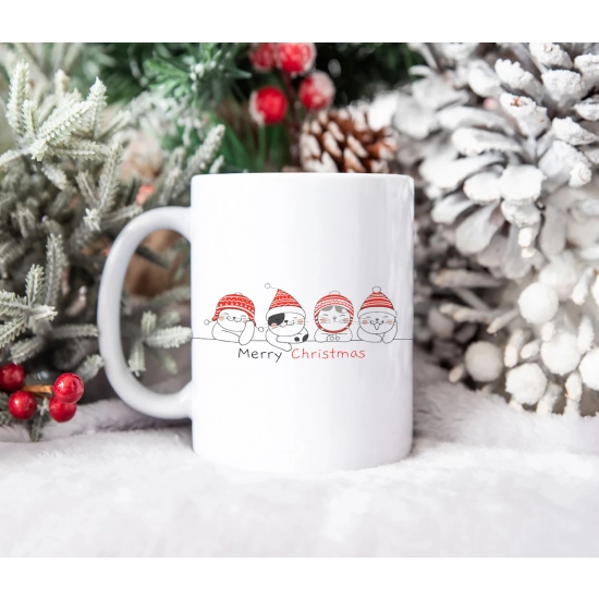 SUPER ŚWIĄTECZNY KUBEK PREZENT 330ml Z NADRUKIEM