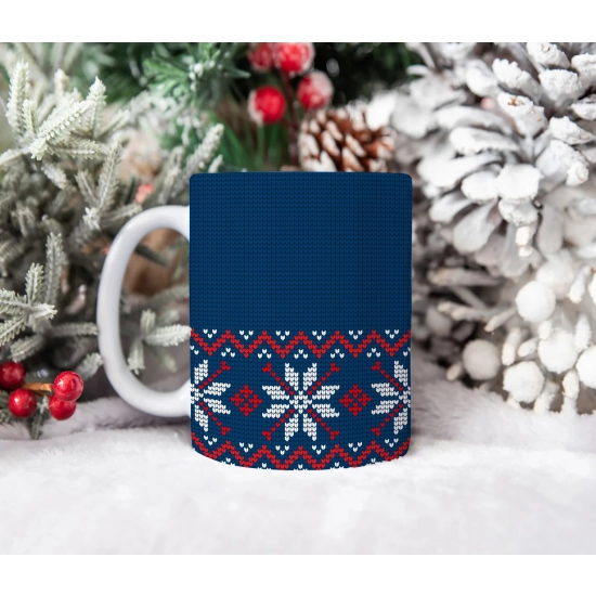 ŚWIĄTECZNY KUBEK 330ml PREZENT ŚWIĘTA POD CHOINKĘ