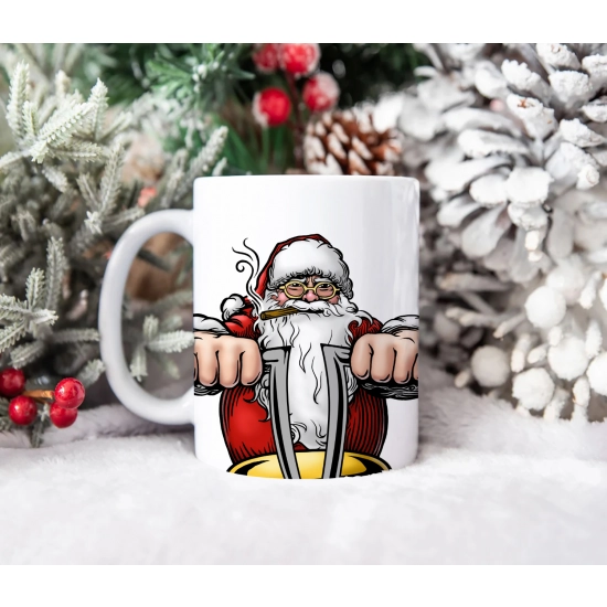 ŚWIĄTECZNY KUBEK 330ml PREZENT ŚWIĘTA POD CHOINKĘ