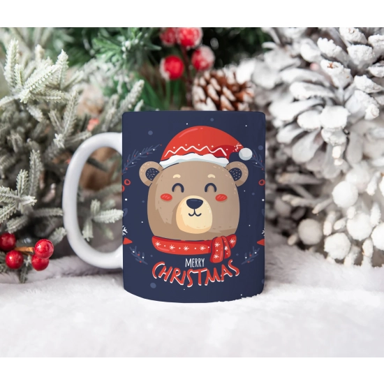 ŚWIĄTECZNY KUBEK 330ml PREZENT ŚWIĘTA POD CHOINKĘ