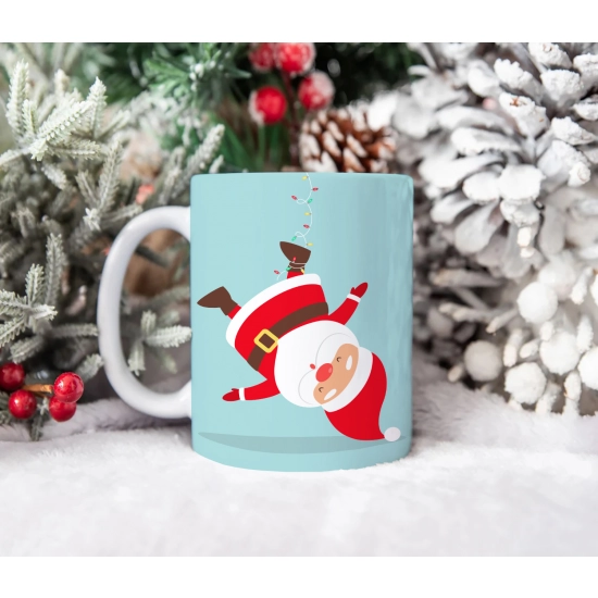 ŚWIĄTECZNY KUBEK 330ml PREZENT ŚWIĘTA POD CHOINKĘ