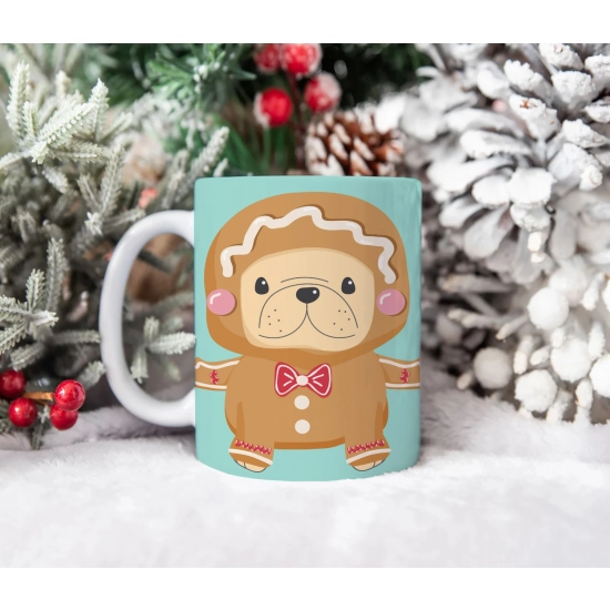 ŚWIĄTECZNY KUBEK 330ml PREZENT ŚWIĘTA POD CHOINKĘ