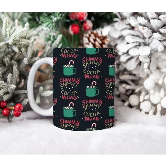 ŚWIĄTECZNY KUBEK 330ml PREZENT ŚWIĘTA POD CHOINKĘ