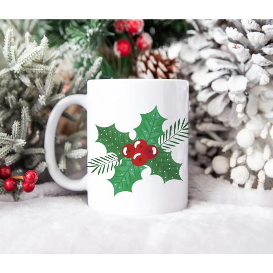 ŚWIĄTECZNY KUBEK 330ml PREZENT ŚWIĘTA POD CHOINKĘ