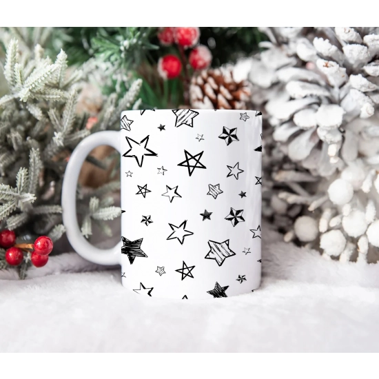 ŚWIĄTECZNY KUBEK 330ml PREZENT ŚWIĘTA POD CHOINKĘ