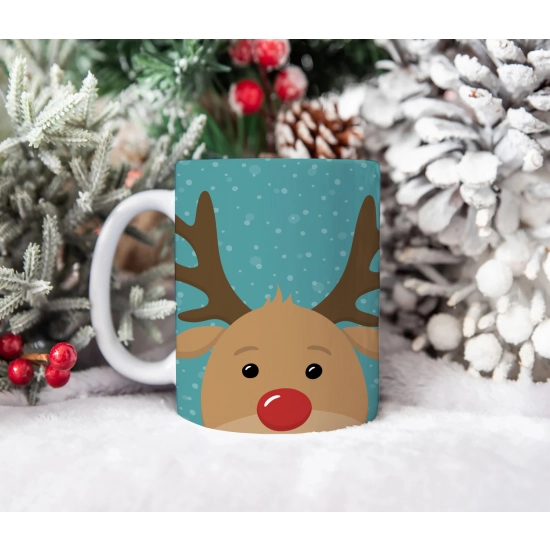 ŚWIĄTECZNY KUBEK 330ml PREZENT ŚWIĘTA POD CHOINKĘ