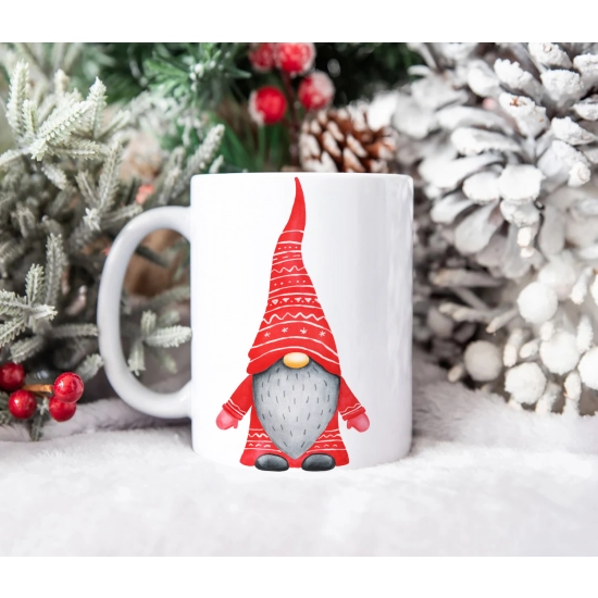 ŚWIĄTECZNY KUBEK 330ml PREZENT ŚWIĘTA POD CHOINKĘ