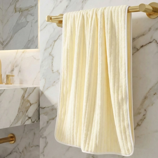 LUKSUSOWY KOMPLET 6 RĘCZNIKÓW KĄPIELOWYCH 50x100 MIKROFIBRA CHŁONNE