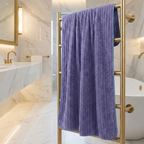 LUKSUSOWY KOMPLET 6 RĘCZNIKÓW KĄPIELOWYCH 50x100 MIKROFIBRA CHŁONNE