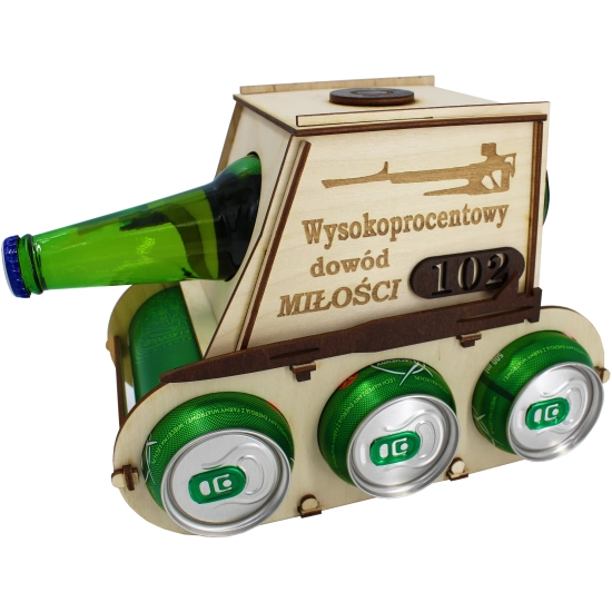 CZOŁG PIWO ALKOHOL SKRZYNKA PREZENT DOWÓD MIŁOŚCI