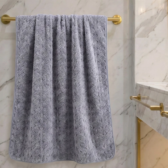 LUKSUSOWY KOMPLET 6 RĘCZNIKÓW KĄPIELOWYCH 50x100 MIKROFIBRA CHŁONNE