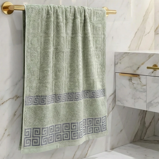 LUKSUSOWY KOMPLET 6 RĘCZNIKÓW KĄPIELOWYCH 70x140 BAWEŁNA FROTTE CHŁONNE