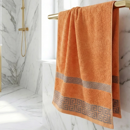 LUKSUSOWY KOMPLET 6 RĘCZNIKÓW KĄPIELOWYCH 70x140 BAWEŁNA FROTTE CHŁONNE