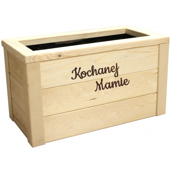 ELEGANCKA DONICZKA DREWNIANA Z GRAWEREM DLA KOCHANEJ MAMY DZIEŃ MATKI MAMA