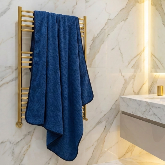 LUKSUSOWY KOMPLET 6 RĘCZNIKÓW KĄPIELOWYCH 50x100 MIKROFIBRA CHŁONNE