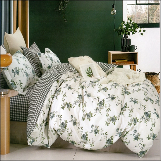 DWUSTRONNA POŚCIEL FLANELA 2 POSZEWKI 70x80 KOMPLET 140x200 + PRZEŚCIERADŁO