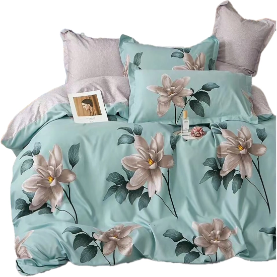 DWUSTRONNA POŚCIEL FLANELA 2 POSZEWKI 70x80 KOMPLET 140x200 + PRZEŚCIERADŁO