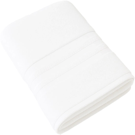 GRUBY RĘCZNIK KĄPIELOWY 70x140cm 550g/m2 PREMIUM CHŁONNY BIAŁY