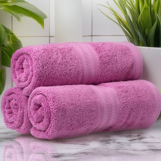 GRUBY RĘCZNIK KĄPIELOWY 70x140cm 550g/m2 PREMIUM CHŁONNY LAWENDOWY