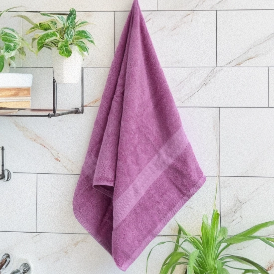 GRUBY RĘCZNIK KĄPIELOWY 70x140cm 550g/m2 PREMIUM CHŁONNY LAWENDOWY