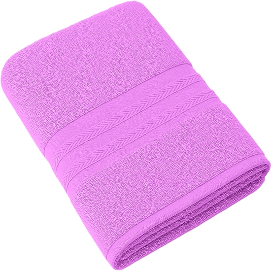 GRUBY RĘCZNIK KĄPIELOWY 70x140cm 550g/m2 PREMIUM CHŁONNY LAWENDOWY