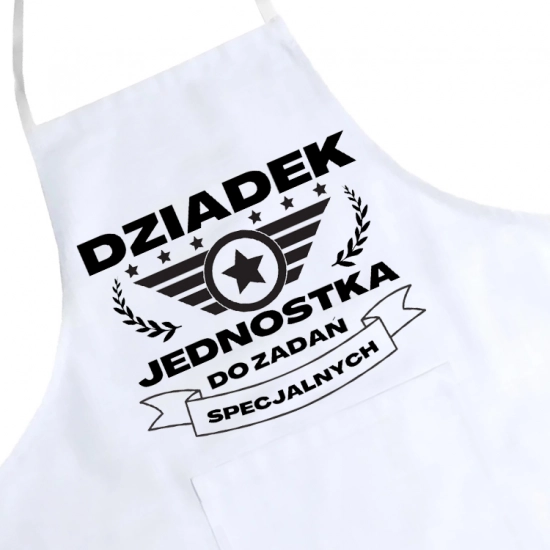 FARTUCH KUCHENNY Z NADRUKIEM PREZENT DZIEŃ DZIADKA