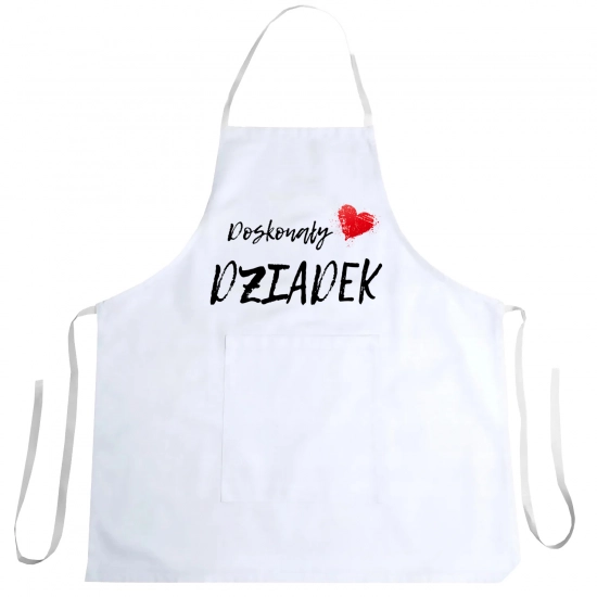 FARTUCH KUCHENNY Z NADRUKIEM PREZENT DZIEŃ DZIADKA