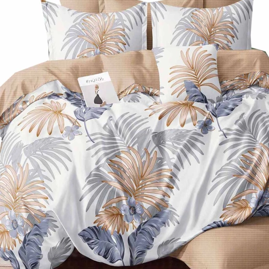 GRUBA DWUSTRONNA POŚCIEL FLANELOWA 140x200 2 POSZEWKI 70x80 KOMPLET