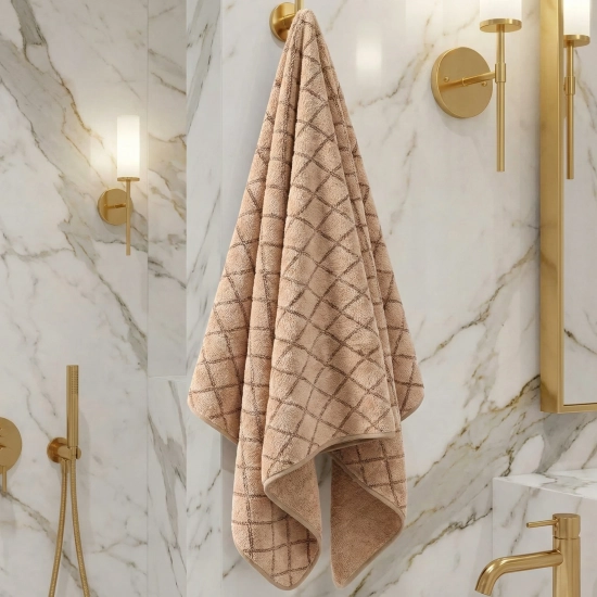 LUKSUSOWY KOMPLET 6 RĘCZNIKÓW KĄPIELOWYCH 50x100 MIKROFIBRA CHŁONNE