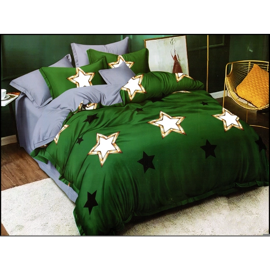 POŚCIEL 3D SATYNA BAWEŁNIANA 4cz.