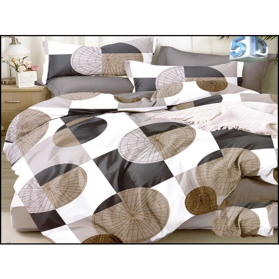 POŚCIEL 3D SATYNA BAWEŁNIANA 4cz.