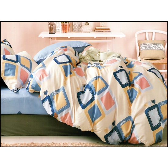 POŚCIEL SATYNA BAWEŁNIANA 4cz.