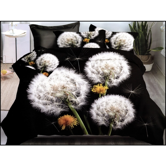 POŚCIEL 3D SATYNA BAWEŁNIANA 4cz.