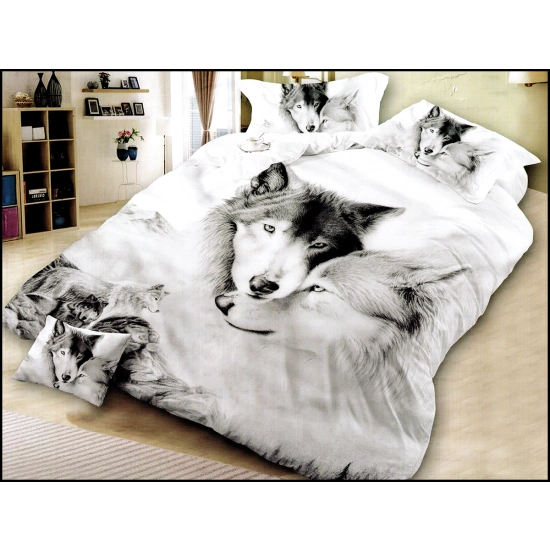 KOMPLET POŚCIELI SATYNA BAWEŁNIANA Z PRZEŚCIERADŁEM POSZWA