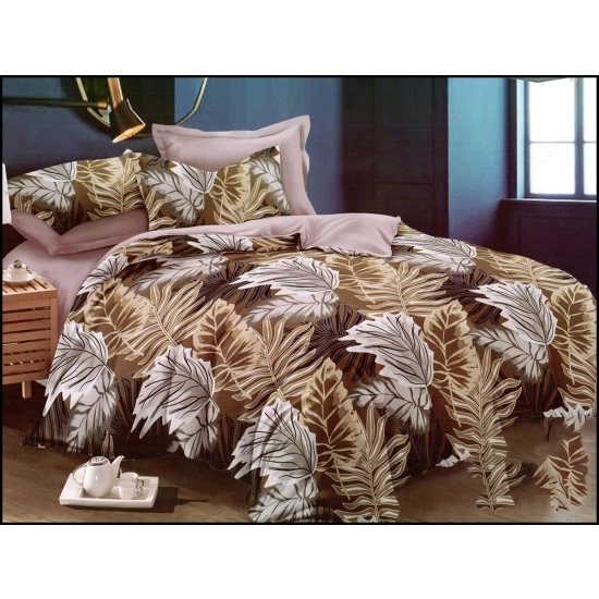 KOMPLET POŚCIELI DWUSTRONNA POŚCIEL 135x200 +2 POSZEWKI + PRZEŚCIERADŁO