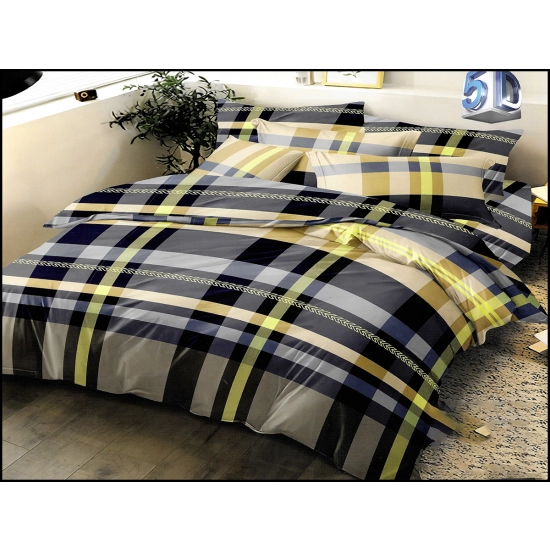 POŚCIEL 3D SATYNA BAWEŁNIANA 4cz.