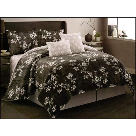 KOMPLET POŚCIELI DWUSTRONNA POŚCIEL 140x200 +2 POSZEWKI SATYNA BAWEŁNIANA